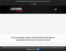Tablet Screenshot of driving-event.com